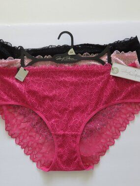 (#135)  MARILYN MONROE 3pk hipster Lace Bikini Full Lace underwear Panties